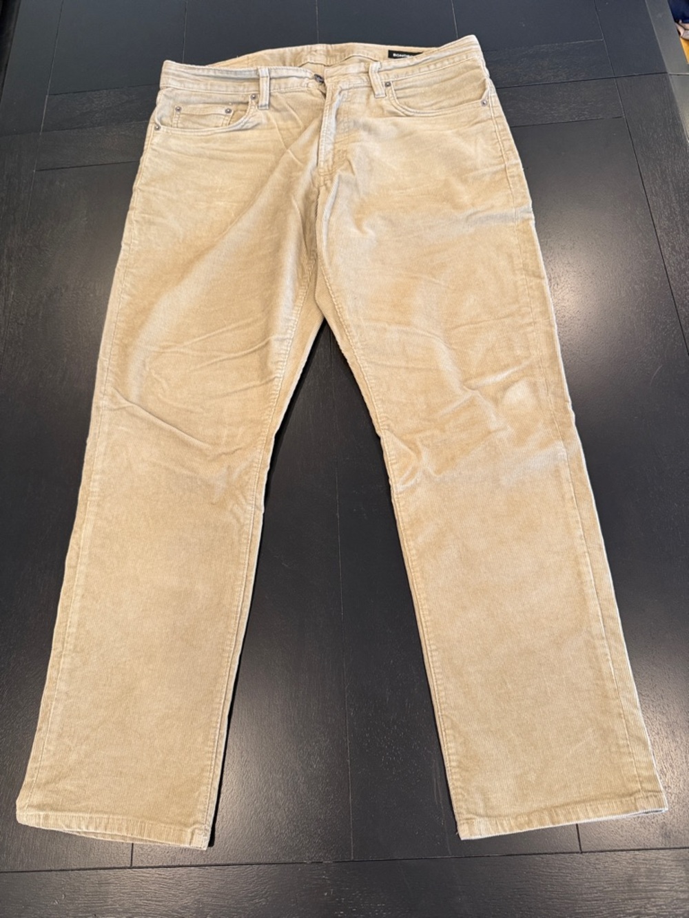 Bonobos Men's Corduroy Pants in Light Khaki